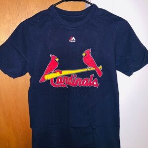 St Louis Cardinals Majestic RARE Sabrina Carpenter Men’s Shirt